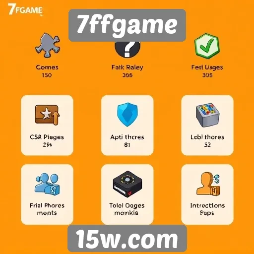 Recursos e funcionalidades do site 7ffgame